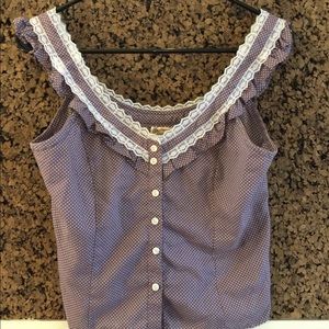 Vintage Jessica Gunnies top
